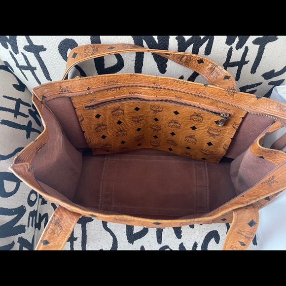 Authentic MCM Tote Zipper Bag - Picture 13 of 13